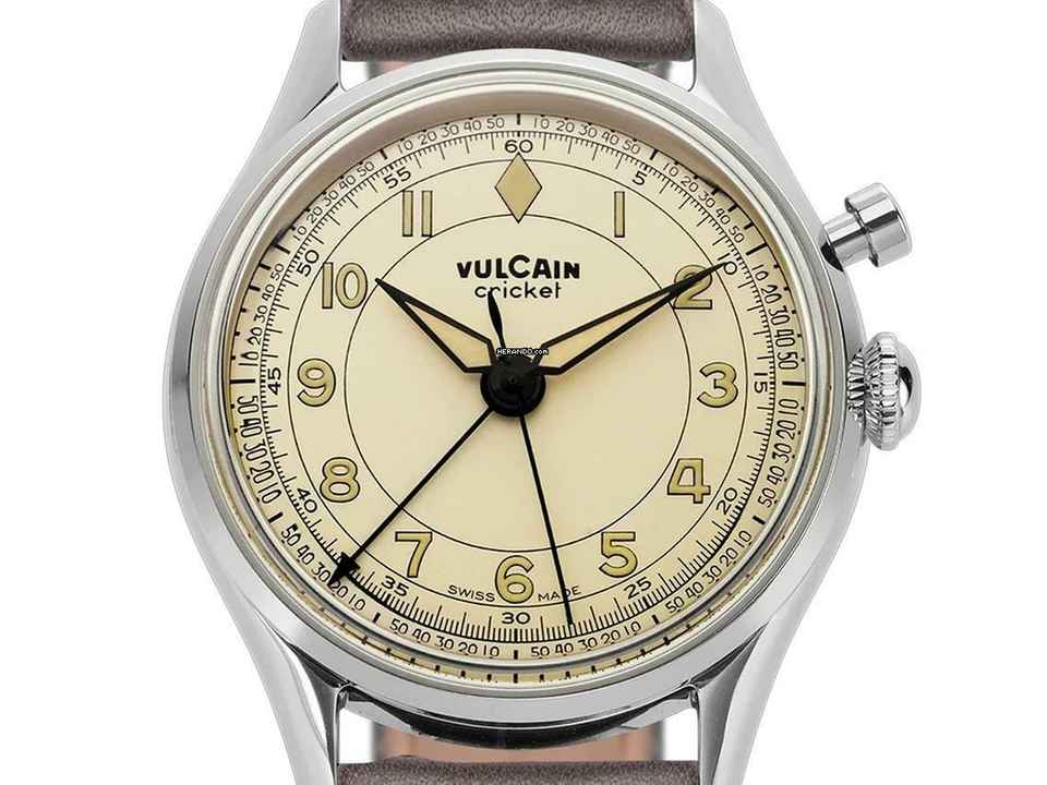  Vulcain Cricket Classique Ref.100269B77.BAC313 2025 Full Set Neu 