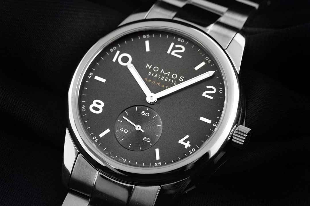  NOMOS Club Neomatik Glashütte Club Sport Neomatik Smoke Ref.764 2025 Full Set Neu 