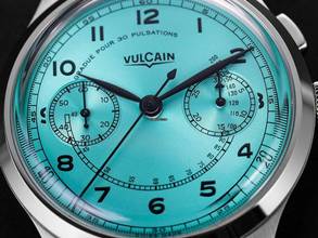 Thumbnail von Vulcain Monopusher Heritage Chronograph Ref.650167A38.BHM288 2025 Full Set Neu