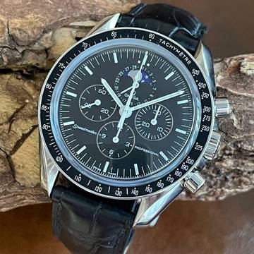  Omega Speedmaster Moonwatch - Datum-Mondphase - FULLSET 2024 - Ref. 38765031 