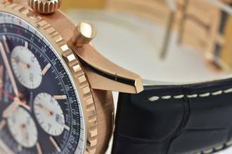 Thumbnail von Breitling Navitimer 1 B01 43mm RB0138211B1P1 Deployant 18k Rose Gold