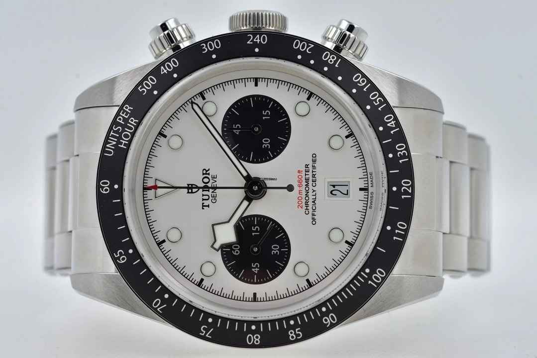  Tudor Black Bay Chrono Heritage Black Bay Chronograph 79360N White Dial 