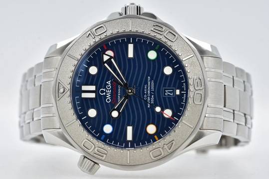  Omega Seamaster 300 Professional Chronometer Blue Dial Beijing 2022 52230422003001 