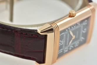 Thumbnail von Jaeger-LeCoultre Reverso Classique Classic 250.8.86 18k Rosé Gold Full Set JLC Service 01/2025