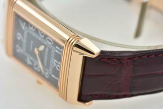 Thumbnail von Jaeger-LeCoultre Reverso Classique Classic 250.8.86 18k Rosé Gold Full Set JLC Service 01/2025
