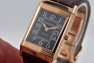 Thumbnail von Jaeger-LeCoultre Reverso Classique Classic 250.8.86 18k Rosé Gold Full Set JLC Service 01/2025