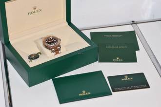 Thumbnail von Rolex Yacht-Master 40 18k Rose Gold Stainless Steel Brown Dial 126621