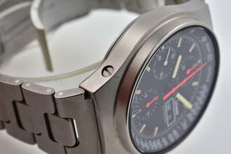 Thumbnail von Sinn 144 Ti Chronograph Titan Titanium Vintage Tritium