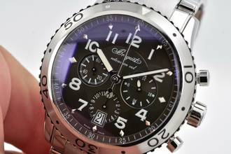 Thumbnail von Breguet Type XX - XXI - XXII Aeronavale Flyback Chronograph 3810ST-92-SZ9