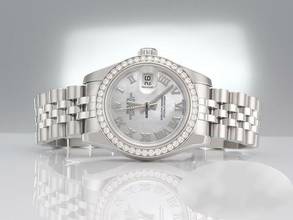 Thumbnail von Rolex Lady-Datejust 26 179384 Stahl Weissgold 750 Perlmutt Diamanten Automatik Stainless Steel 18kt White Gold Jubilé-band Chronometer Oyster Mop