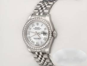 Thumbnail von Rolex Lady-Datejust 26 179384 Stahl Weissgold 750 Perlmutt Diamanten Automatik Stainless Steel 18kt White Gold Jubilé-band Chronometer Oyster Mop