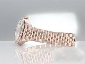 Thumbnail von Rolex Lady-Datejust 28 279135 Rbr Rosegold 750 Perlmutt Diamanten Automatik 18kt Rose Gold Jubilé-band Chronometer Oyster Mop