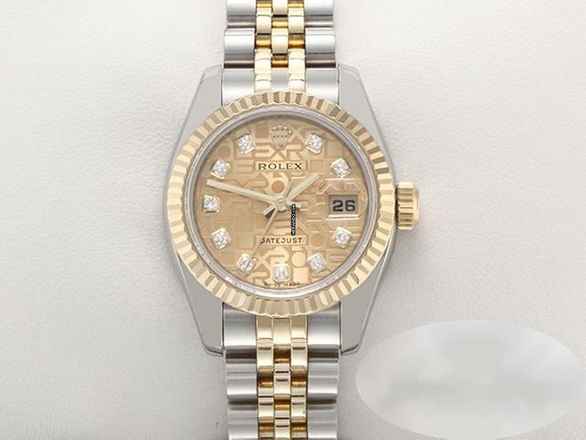  Rolex Lady-Datejust 179173 2011 Stahl Gelbgold 750 Diamanten Automatik Stainless Steel 18kt Yellow Gold Jubilé-band Chronometer Oyster 