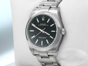 Thumbnail von Rolex Oyster Perpetual 39 39mm 114300 2018 Ungetragen Edelstahl Automatik Stahl Stainless Steel Black Dial Oyster-band Chronometer