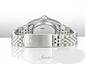 Thumbnail von Rolex Lady-Datejust Stahl Weissgold 750 Diamanten 2002 Automatik Stainless Steel 18kt White Gold Damen Jubilé-band Chronometer Oyster Black Dial