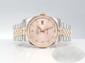 Thumbnail von Rolex Datejust 36 36mm 116231 2012 Stahl Rosegold 750 Diamanten Automatik Stainless Steel 18kt Rose Gold Jubilé-band Chronometer Oyster
