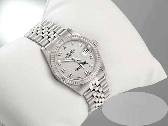  Rolex Datejust 31 31mm Medium Stahl Weissgold 750 2001 Lc100 Automatik Stainless Steel 18kt White Gold Jubilé-band Chronometer Oyster 