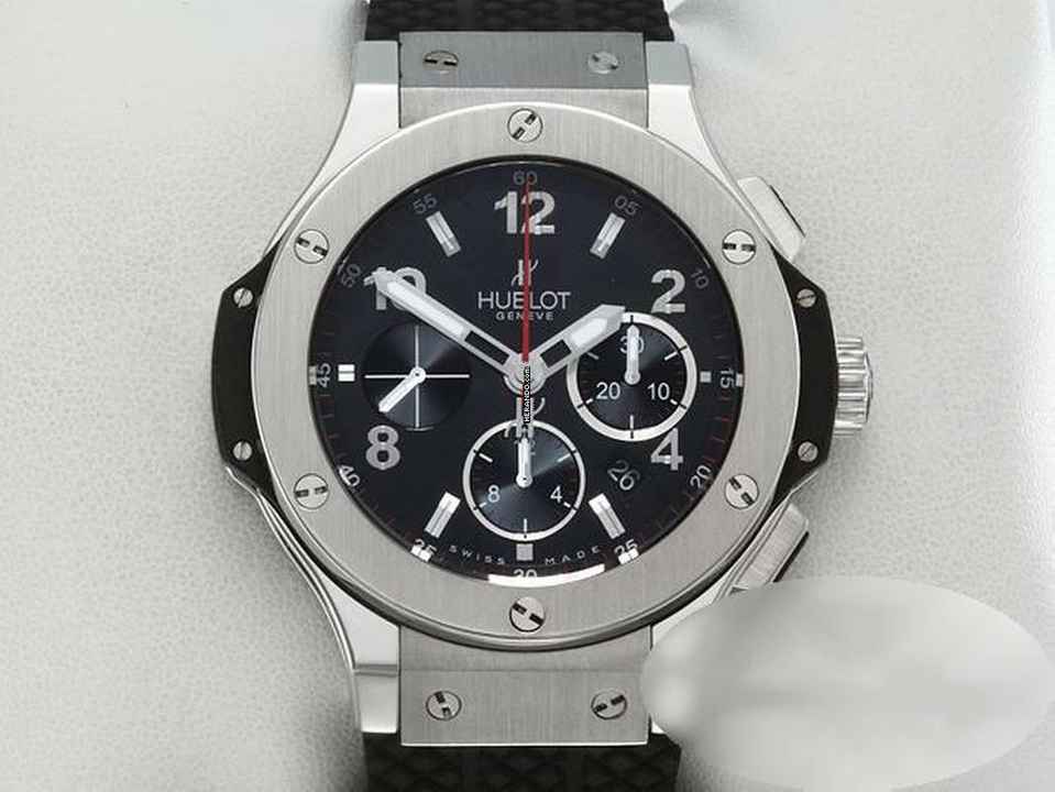  Hublot Big Bang 44 mm Edelstahl Chronograph 301.sx.130.rx Automatik Herren Steel Black Dial 