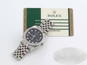Thumbnail von Rolex Datejust 36 36mm 116244 2014 Stahl Weissgold 750 Diamanten Automatik