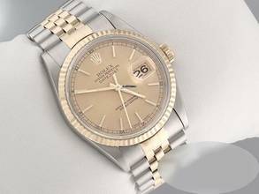 Thumbnail von Rolex Datejust 36 36mm 16233 1991 Edelstahl Gelbgold 750 Automatik Stainless Steel 18kt Yellow Gold Jubilé-band Chronometer Oyster