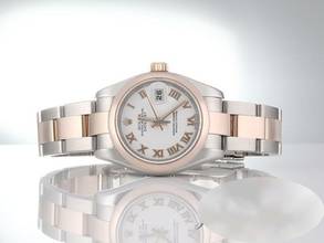 Thumbnail von Rolex Lady-Datejust 26mm 179161 2010 Edelstahl Roségold 750 Automatik Stainless Steel 18kt Rose Gold Oyster-band Chronometer White Dial