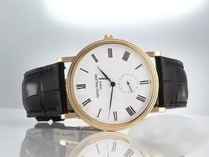 Thumbnail von Patek Philippe Calatrava 5119j-001 2014 Gelbgold 750 Handaufzug 18kt Yellow Gold White Dial