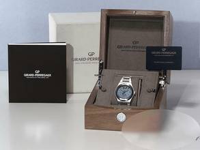 Thumbnail von Girard Perregaux Laureato 42mm 81010-11-431-11a 2018 Edelstahl Automatik Stahl Steel Blue Dial