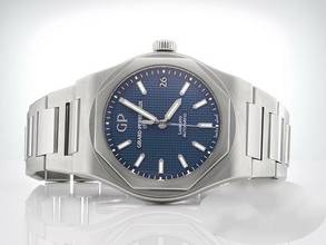 Thumbnail von Girard Perregaux Laureato 42mm 81010-11-431-11a 2018 Edelstahl Automatik Stahl Steel Blue Dial