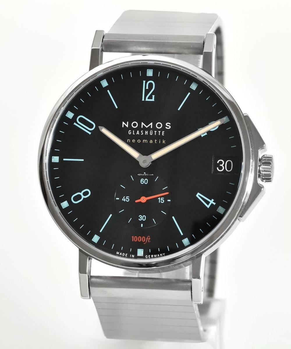 NOMOS Tangente Neomatik Sport Neomatik 42 Datum Blauschwarz Ref. 581 
