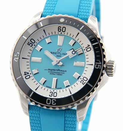  Breitling Superocean 44 Automatic 44 blue NEW FULL SET 