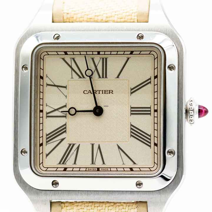  Cartier Santos Dumont Platinum Full Set 2020 12/30 Limitiert Ungetragen 