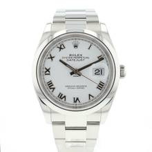 Thumbnail von Rolex Datejust 36 White Roman Dial