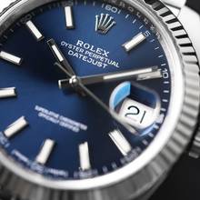 Thumbnail von Rolex Datejust 41 Oyster Fluted Blue Dial