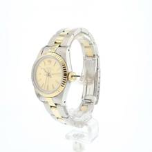 Thumbnail von Rolex Oyster Perpetual 26 Lady 26 Steel / Gold Champagne Dial