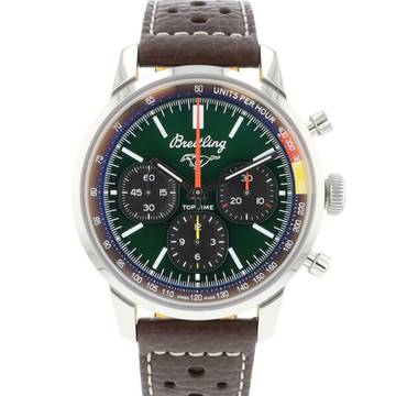  Breitling Top Time Chronograph Mustang Green Dial NEW 2024 