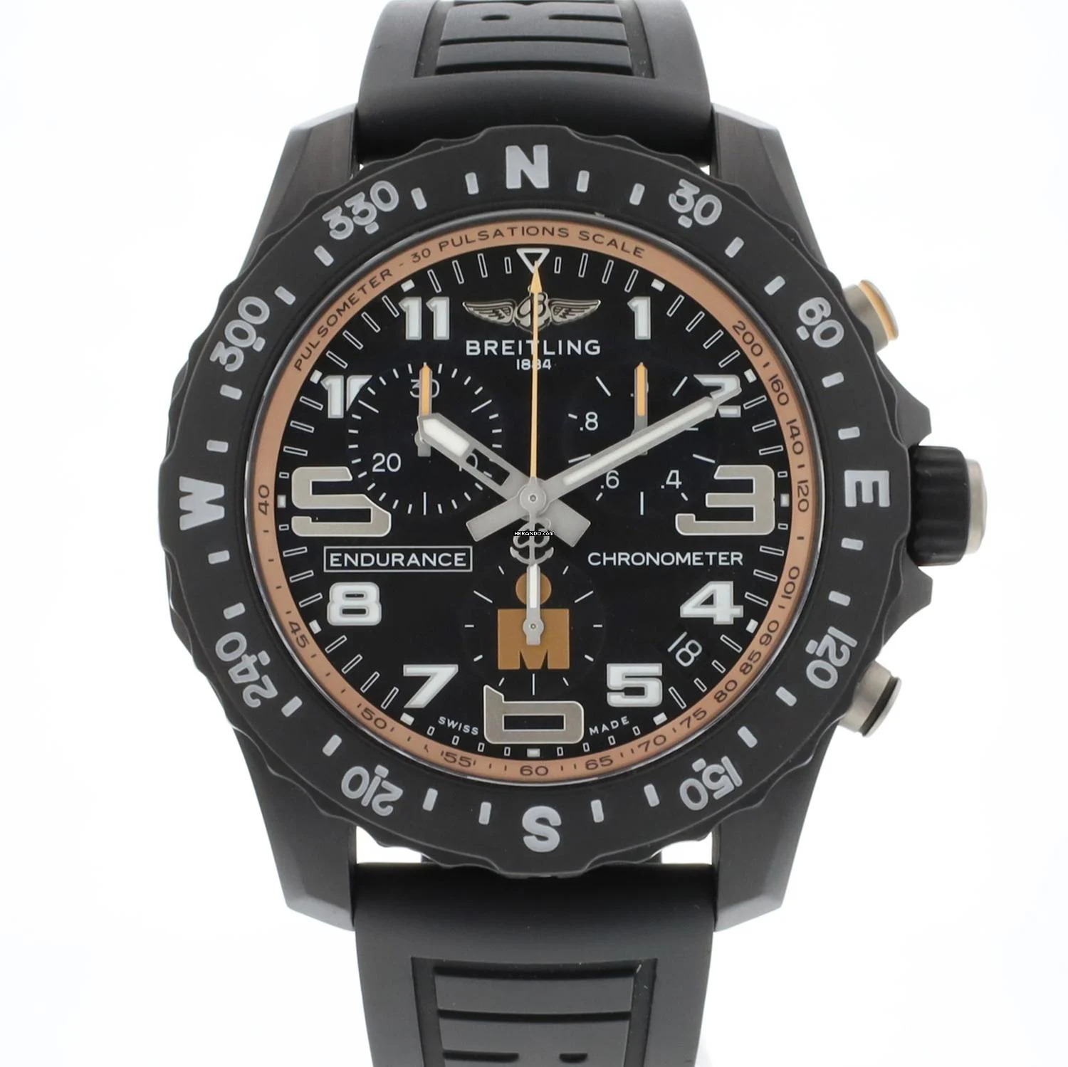  Breitling Endurance Pro 44MM IRONMAN Black Dial 