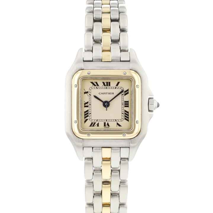  Cartier Panthère PM Steel Gold 