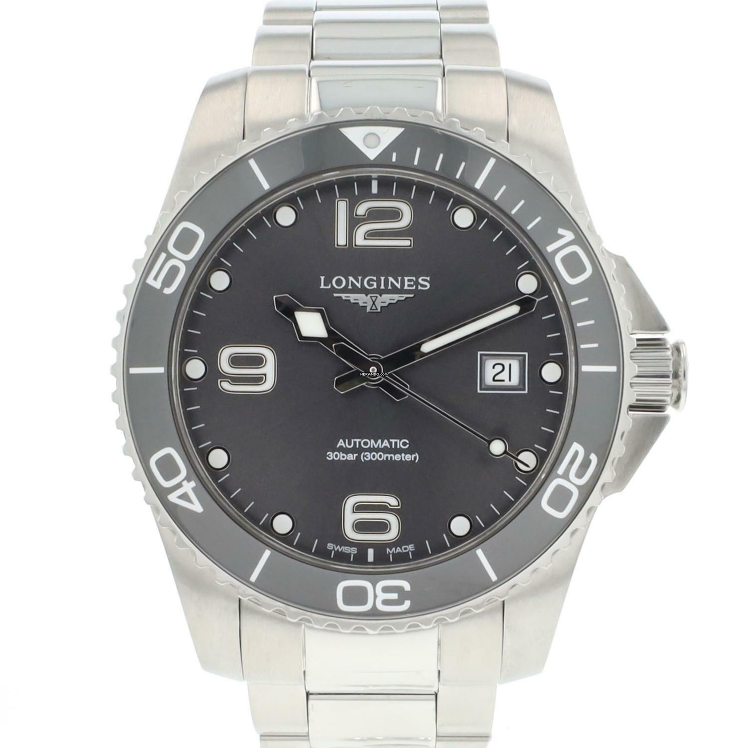  Longines HydroConquest Steel Grey 41MM 