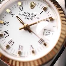 Thumbnail von Rolex Lady-Date 26 Steel Gold Jubilee Fluted White Roman Dial