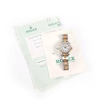 Thumbnail von Rolex Lady-Date 26 Steel Gold Jubilee Fluted White Roman Dial