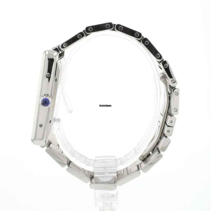  Cartier Tank Solo XL Steel Silver Dial 