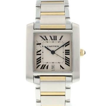  Cartier Tank Française GM Automatic Steel/Gold 