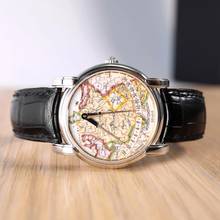 Thumbnail von Vacheron Constantin Mercator 43050 Platinum Enamel 'Metier d'Art Collection'