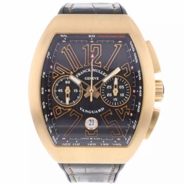  Franck Muller Vanguard Chronograph Rose Gold NEW 