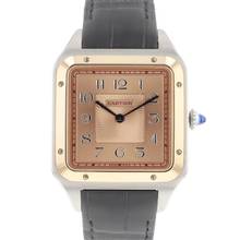 Thumbnail von Cartier Santos Dumont XL Rose/Gold Salmon Dial Limited Edition