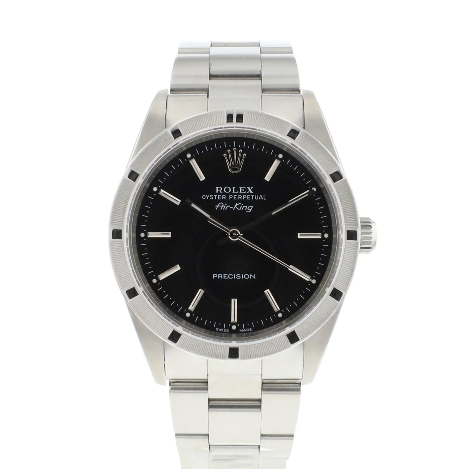 Rolex Air-king Precision Black Dial