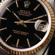 Thumbnail von Rolex Datejust 31 Steel Gold Jubilee Fluted Black Dial
