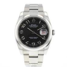 Thumbnail von Rolex Datejust 36 Steel Black Concentric Dial / Roulette Date