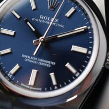 Thumbnail von Rolex Oyster Perpetual 34 Blue Dial