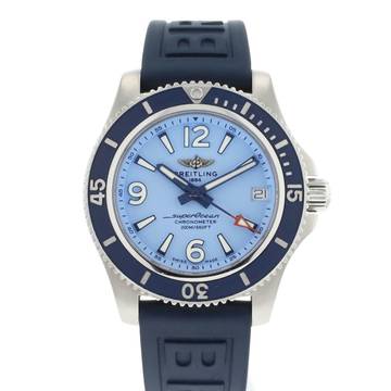 Breitling Superocean 36 Lady 36MM Blue 